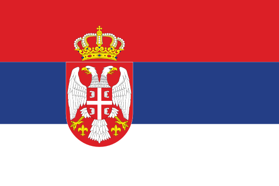 bandera de Srbia